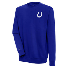 Indianapolis Colts Antigua Victory Pullover Sweatshirt Royal | NFL