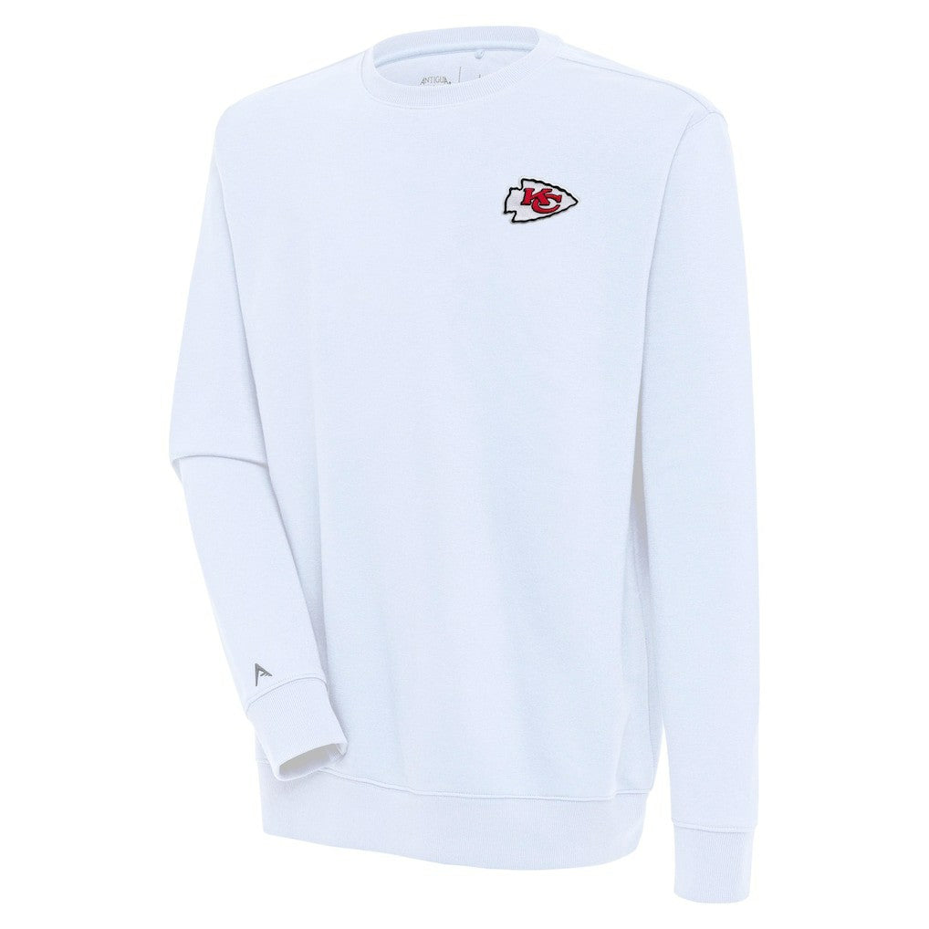 Kansas City Chiefs Antigua Victory Pullover Sweatshirt White | NFL