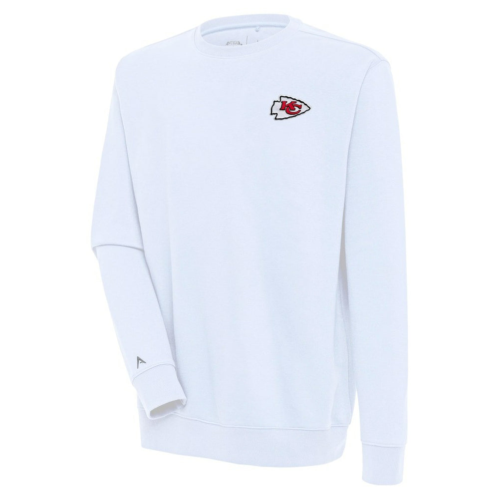 Kansas City Chiefs Antigua Victory Pullover Sweatshirt White | NFL
