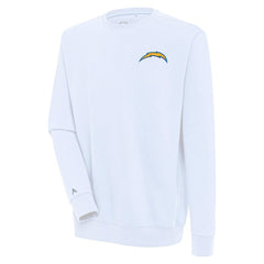 Los Angeles Chargers Antigua Victory Pullover Sweatshirt White | NFL