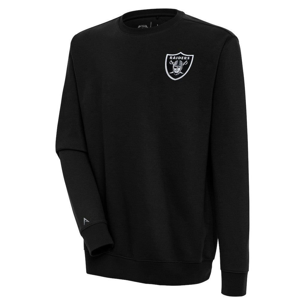 Las Vegas Raiders Antigua Victory Pullover Sweatshirt Black | NFL