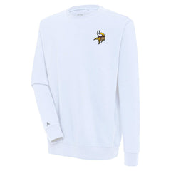 Minnesota Vikings Antigua Victory Pullover Sweatshirt White | NFL