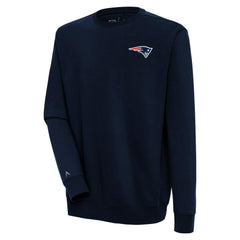 New England Patriots Antigua Victory Pullover Sweatshirt Navy | NFL