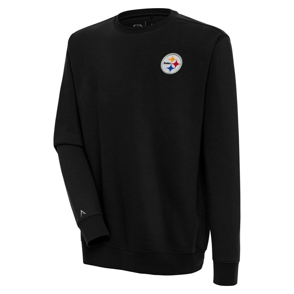 Pittsburgh Steelers Antigua Victory Pullover Sweatshirt Black | NFL