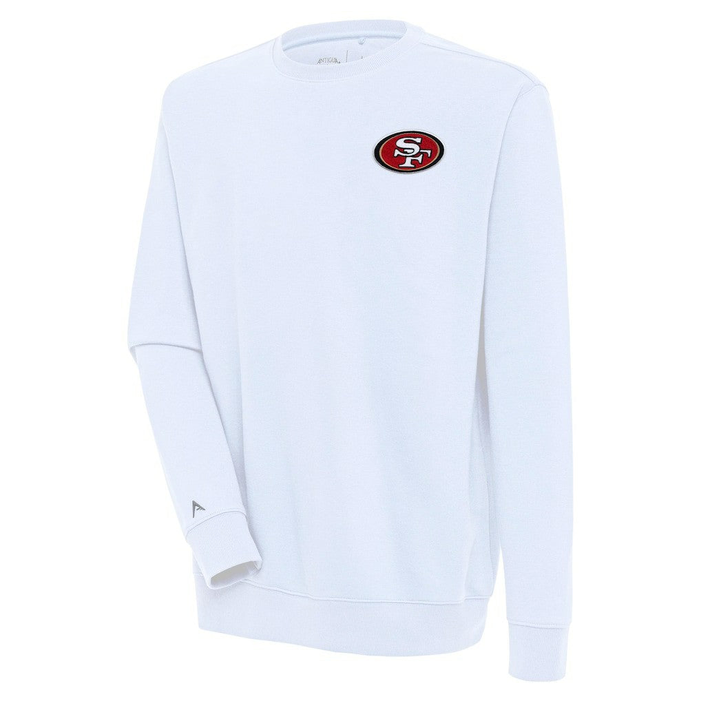 San Francisco 49ers Antigua Victory Pullover Sweatshirt White | NFL