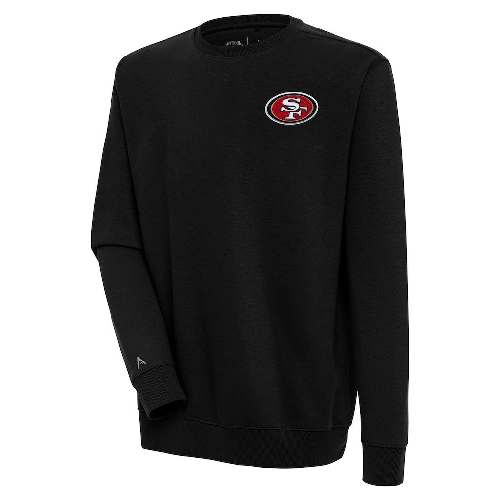 San Francisco 49ers Antigua Victory Pullover Sweatshirt Black | NFL
