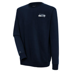 Seattle Seahawks Antigua Victory Pullover Sweatshirt College Navy | NFL