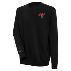 Tampa Bay Buccaneers Antigua Victory Pullover Sweatshirt Black | NFL