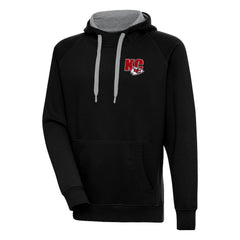Kansas City Chiefs Antigua Victory Pullover Hoodie Black | NFL