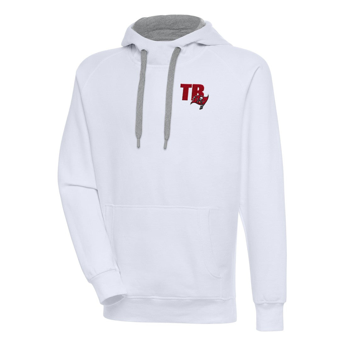 Tampa Bay Buccaneers Antigua Victory Pullover Hoodie White | NFL