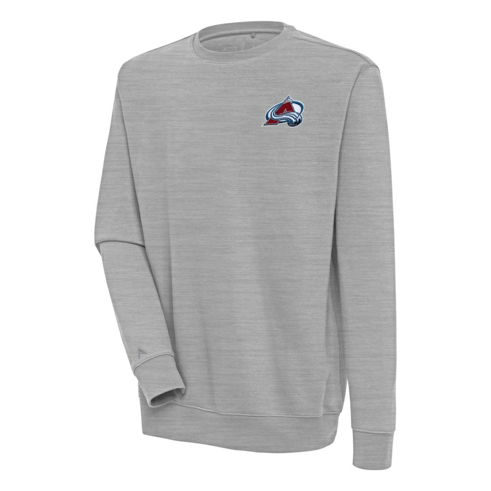 Colorado Avalanche Antigua Victory Pullover Sweatshirt - Heather Gray - NHL