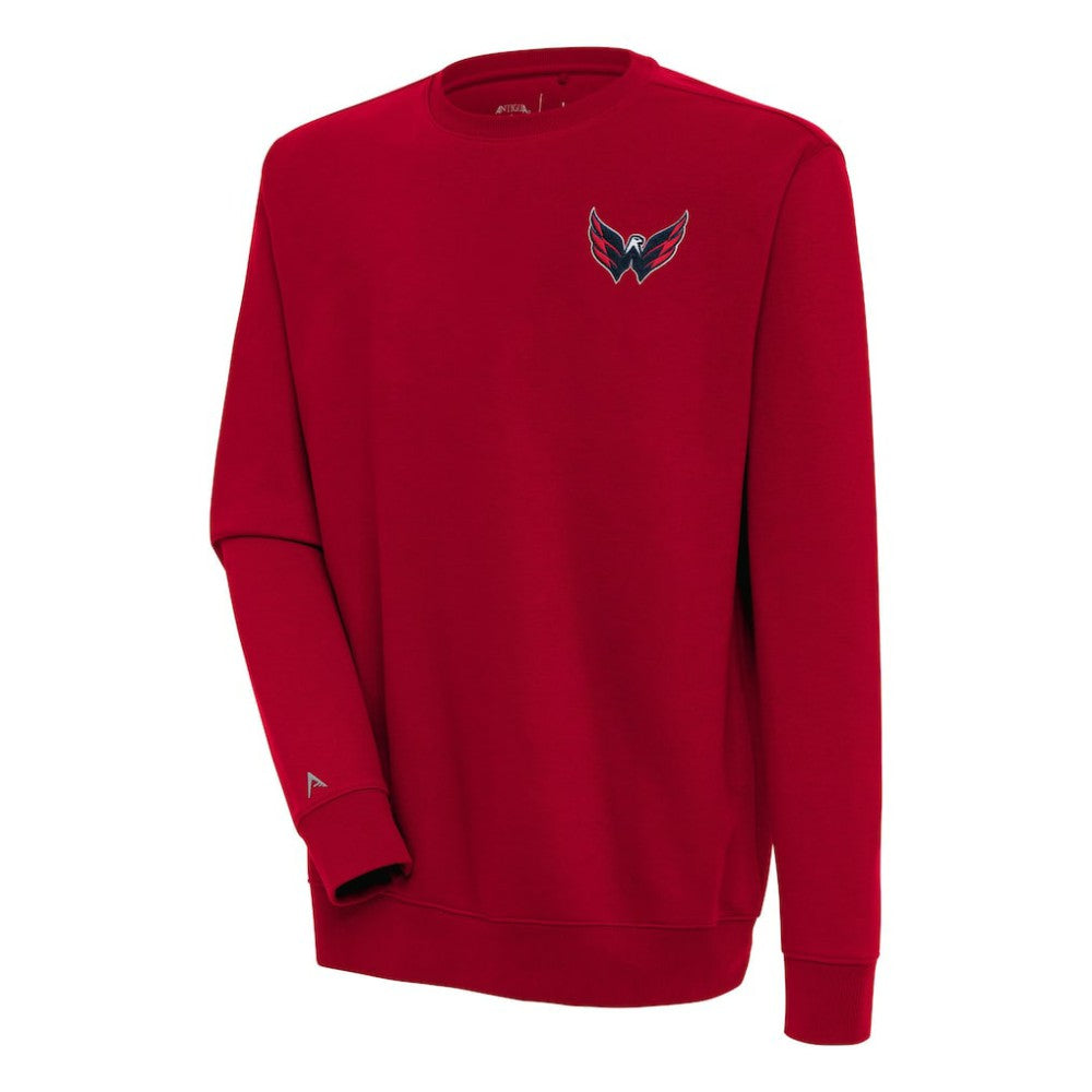 Washington Capitals Antigua Victory Pullover Sweatshirt - Red - NHL