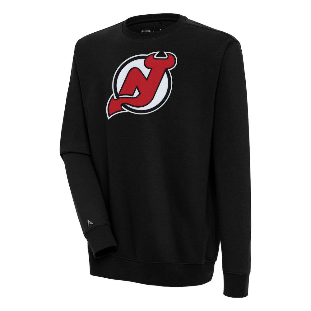 New Jersey Devils Antigua Victory Pullover Sweatshirt - Black - NHL
