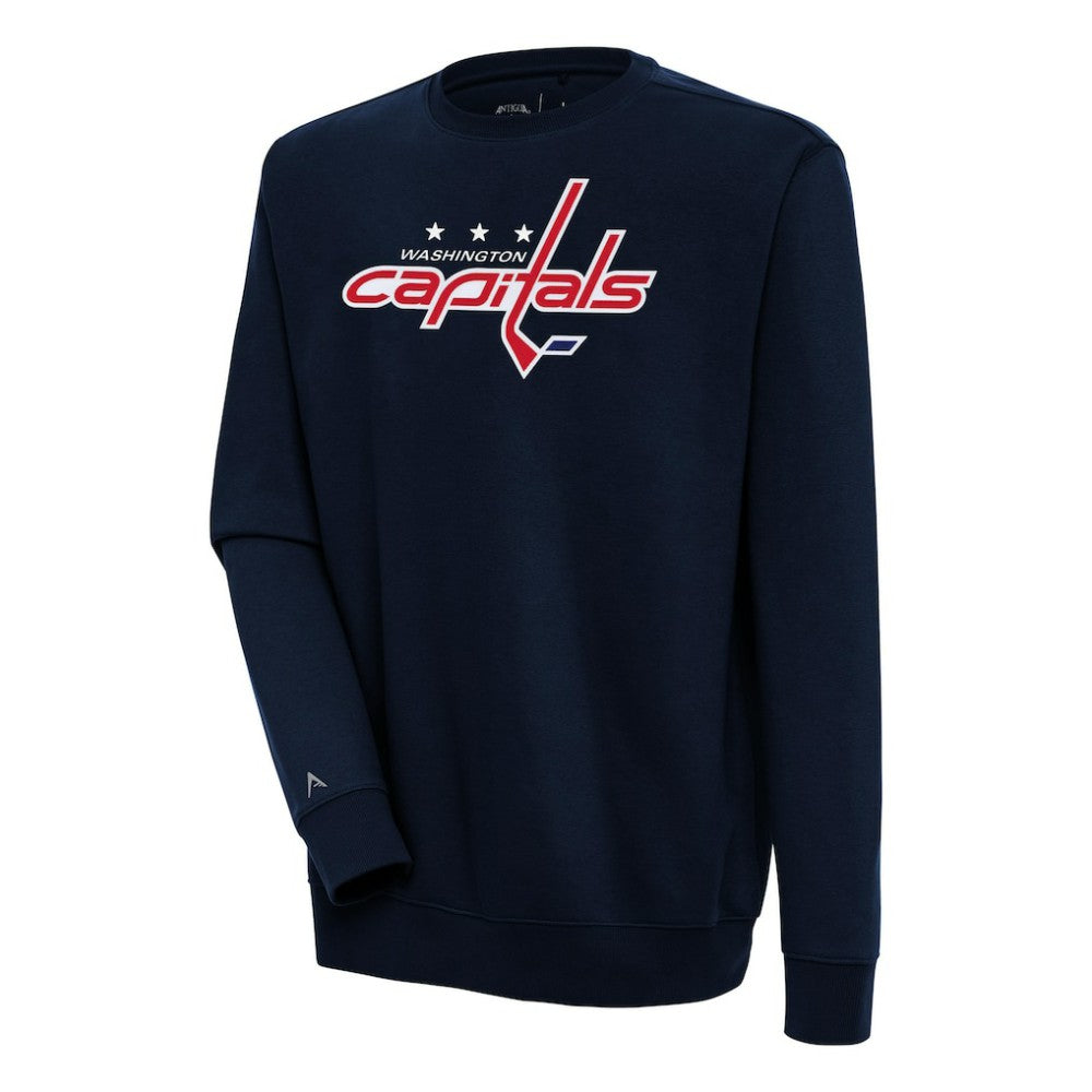 Washington Capitals Antigua Victory Pullover Sweatshirt - Navy - NHL