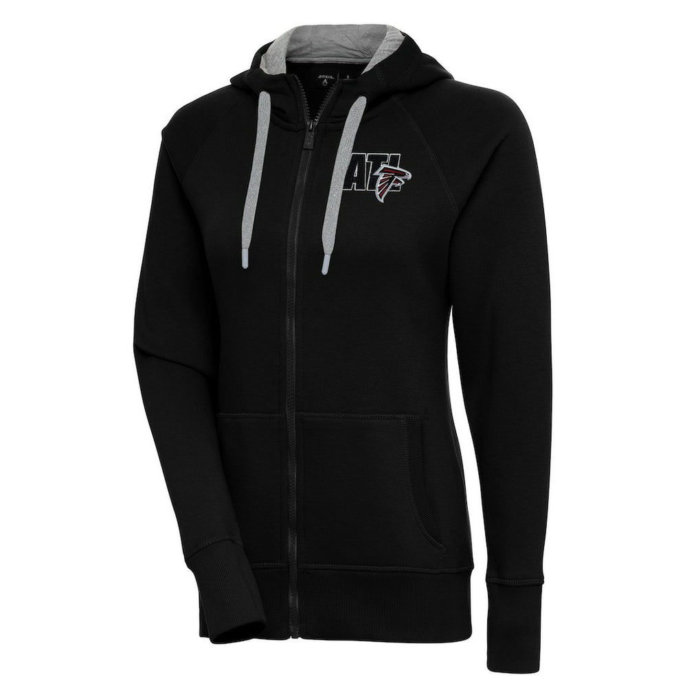 Atlanta Falcons Antigua Women's Victory Full-Zip Hoodie Black | NFL