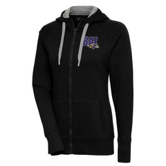 Baltimore Ravens Antigua Women's Victory Full-Zip Hoodie Black | NFL
