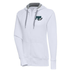 Philadelphia Eagles Antigua Women's Victory Full-Zip Hoodie White | NFL
