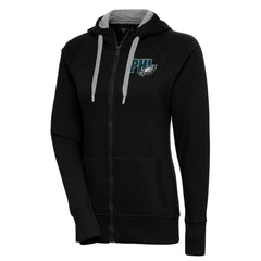 Philadelphia Eagles Antigua Women's Victory Full-Zip Hoodie Black | NFL