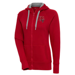 Tampa Bay Buccaneers Antigua Women's Victory Full-Zip Hoodie Red | NFL