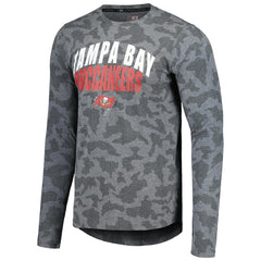 Tampa Bay Buccaneers Starter Long Sleeve T-Shirt Heather Charcoal | NFL