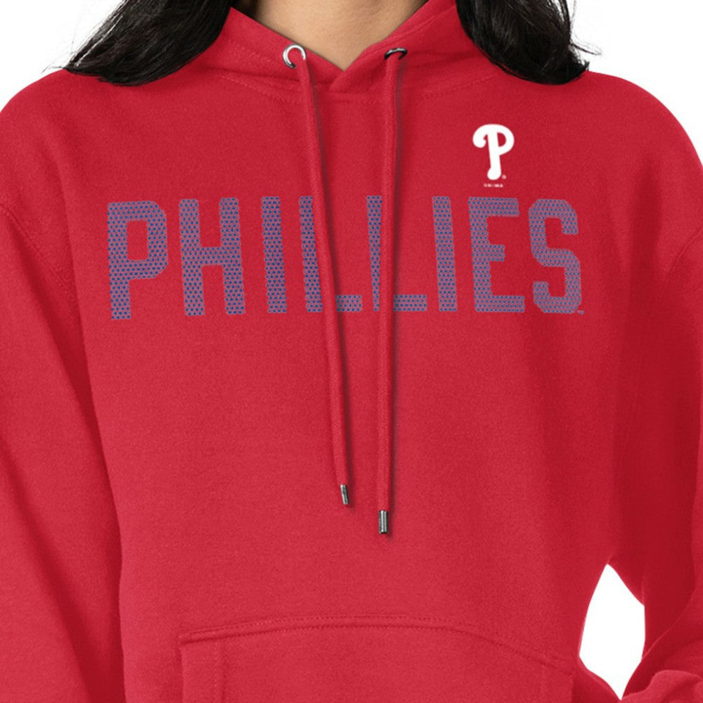 Philadelphia Phillies G-III 4Her by Carl Banks Women's Dot Print Pullover Hoodie - MLB