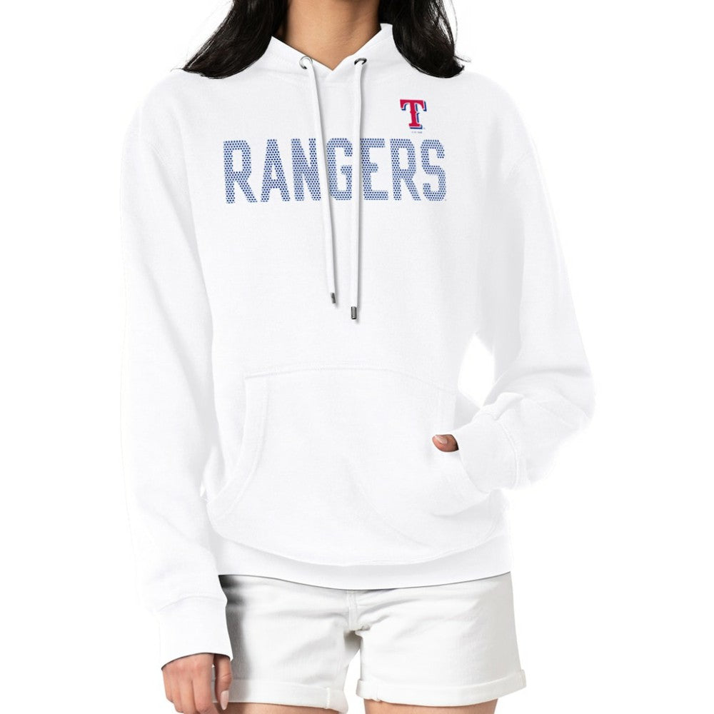 Texas Rangers G-III 4Her by Carl Banks Women's Dot Print Pullover Hoodie - MLB
