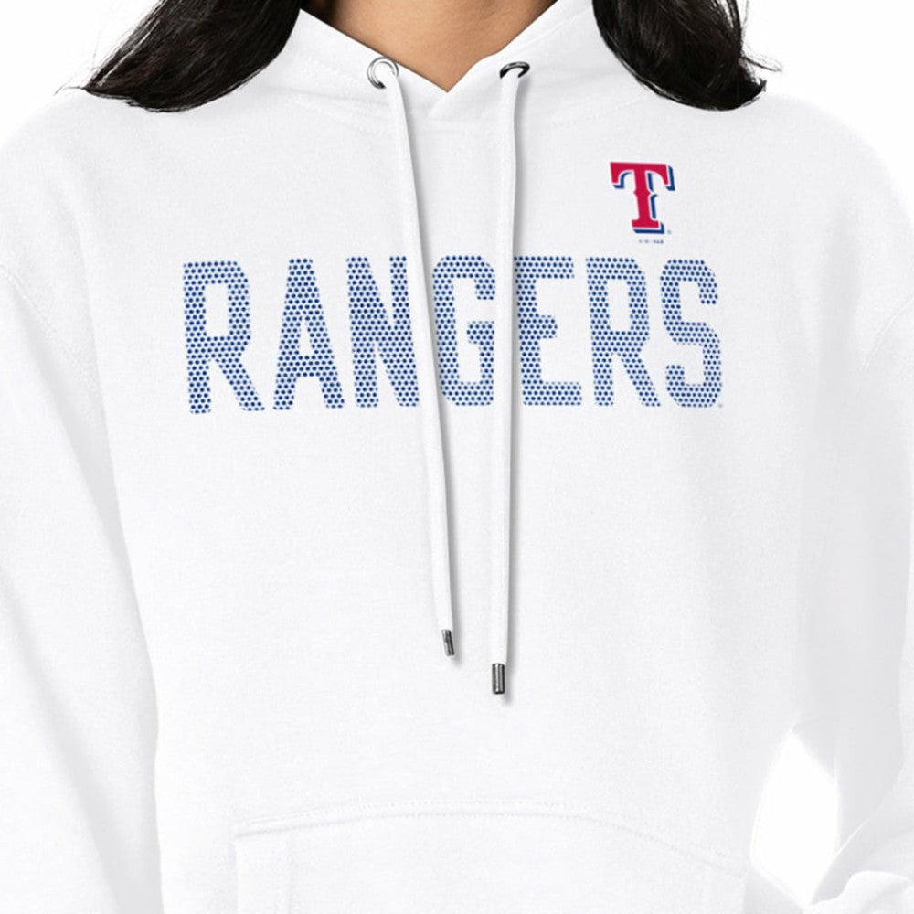 Texas Rangers G-III 4Her by Carl Banks Women's Dot Print Pullover Hoodie - MLB