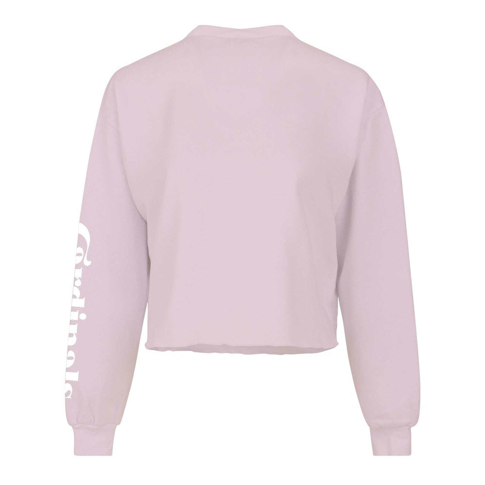 St. Louis Cardinals Fanatics Women's Cropped Slouchy Long Sleeve T-Shirt - MLB