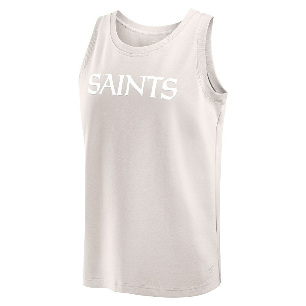 New Orleans Saints Elements Tank Top Cream | Fanatics