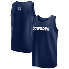 Dallas Cowboys Elements Tank Top Navy | Fanatics