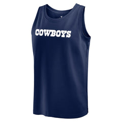 Dallas Cowboys Elements Tank Top Navy | Fanatics