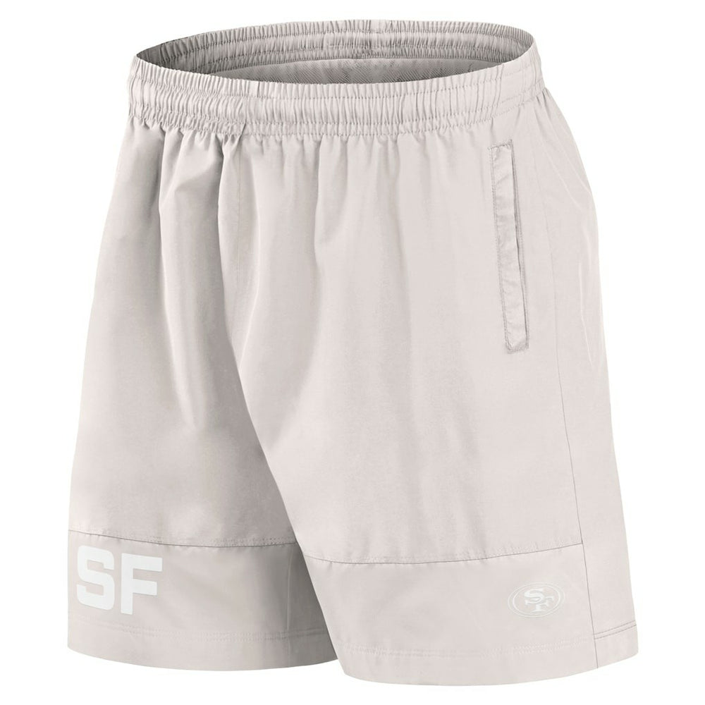 San Francisco 49ers Elements Shorts Cream | Fanatics