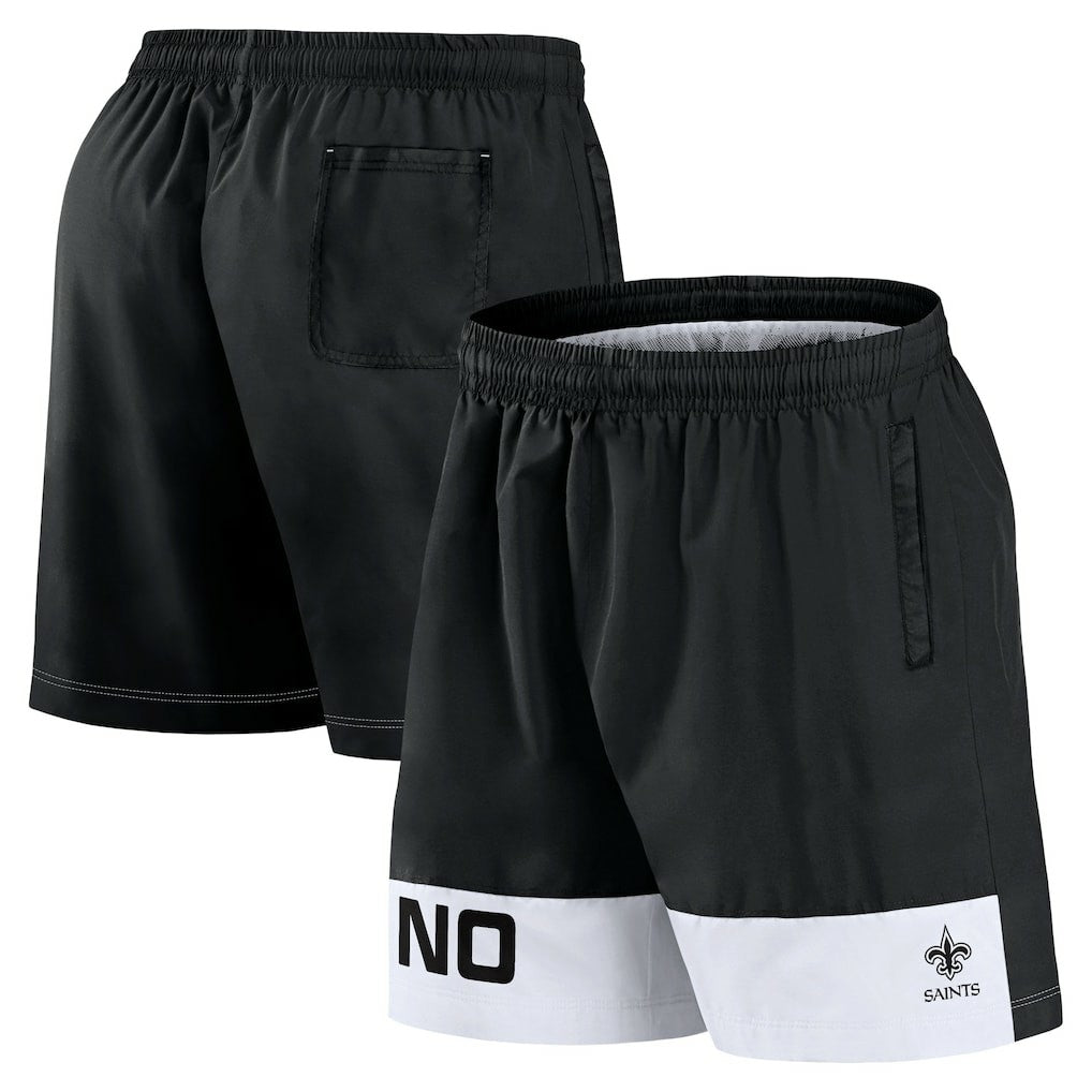 New Orleans Saints Elements Shorts Black | Fanatics