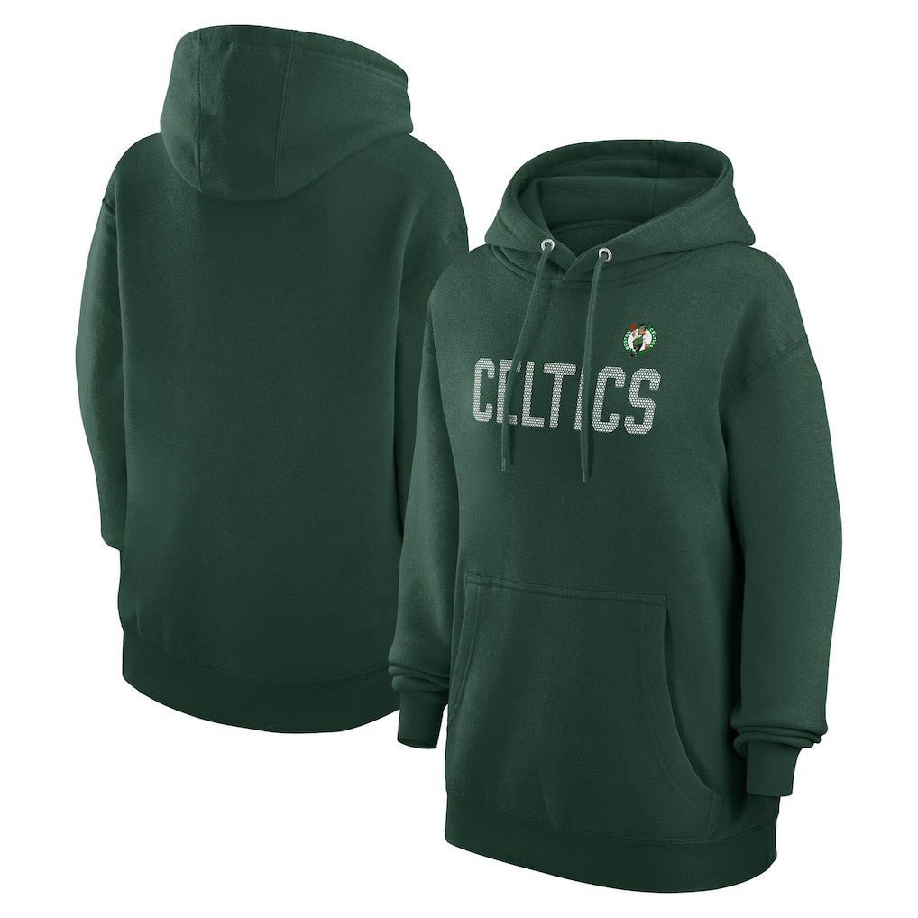 Boston Celtics G-III 4Her by Carl Banks Women's Dot Print Pullover Hoodie Kelly Green - NBA