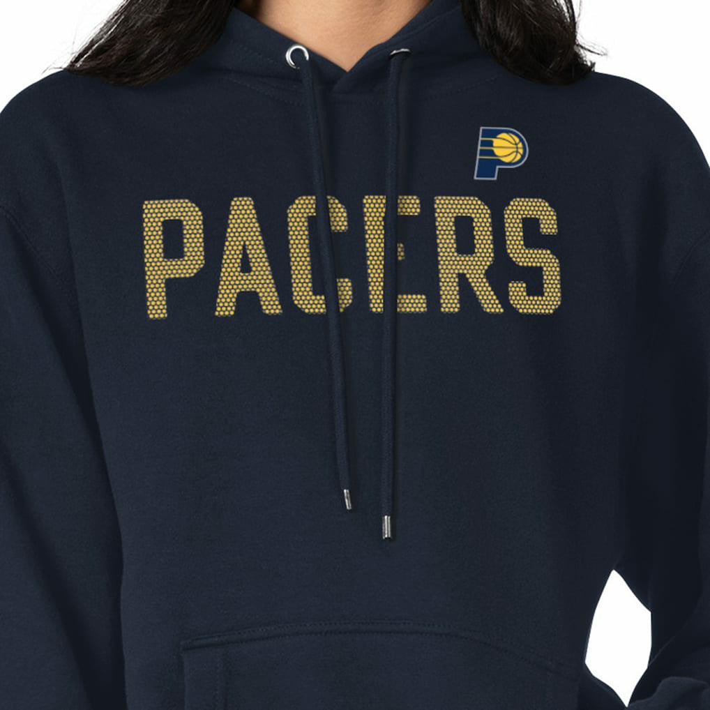 Indiana Pacers G-III 4Her by Carl Banks Women's Dot Print Pullover Hoodie Navy - NBA