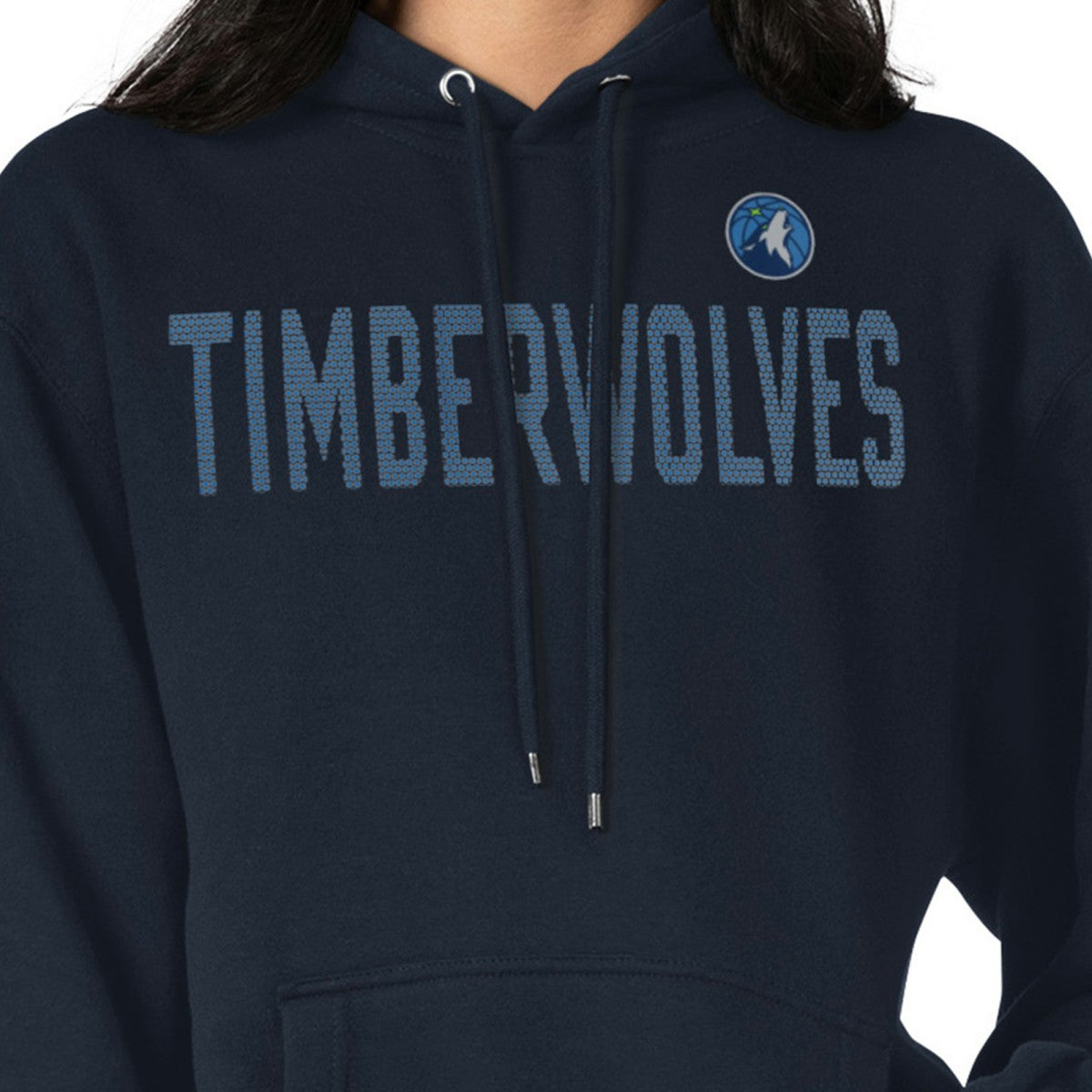 Minnesota Timberwolves G-III 4Her by Carl Banks Women's Dot Print Pullover Hoodie Navy - NBA
