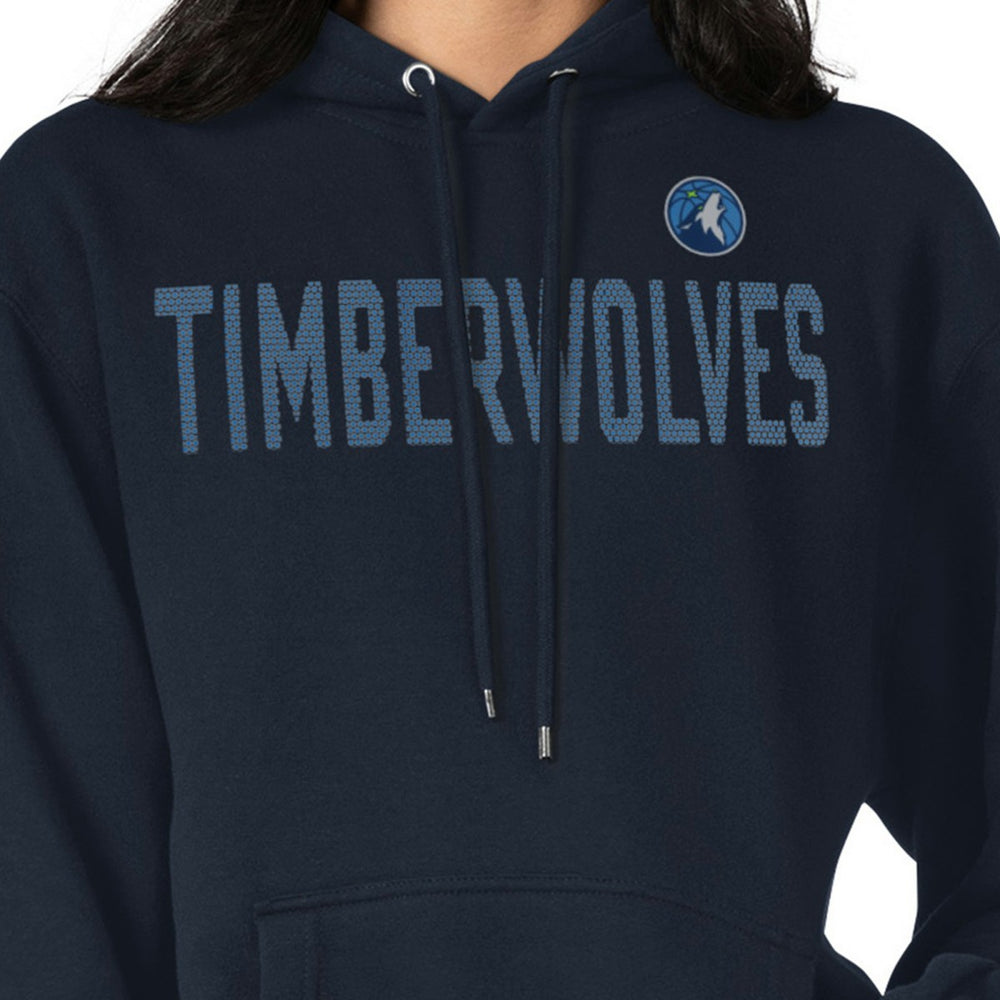 Minnesota Timberwolves G-III 4Her by Carl Banks Women's Dot Print Pullover Hoodie Navy - NBA