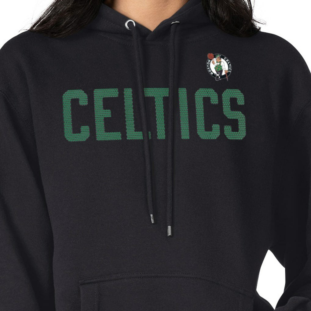 Boston Celtics G-III 4Her by Carl Banks Women's Dot Print Pullover Hoodie Black - NBA