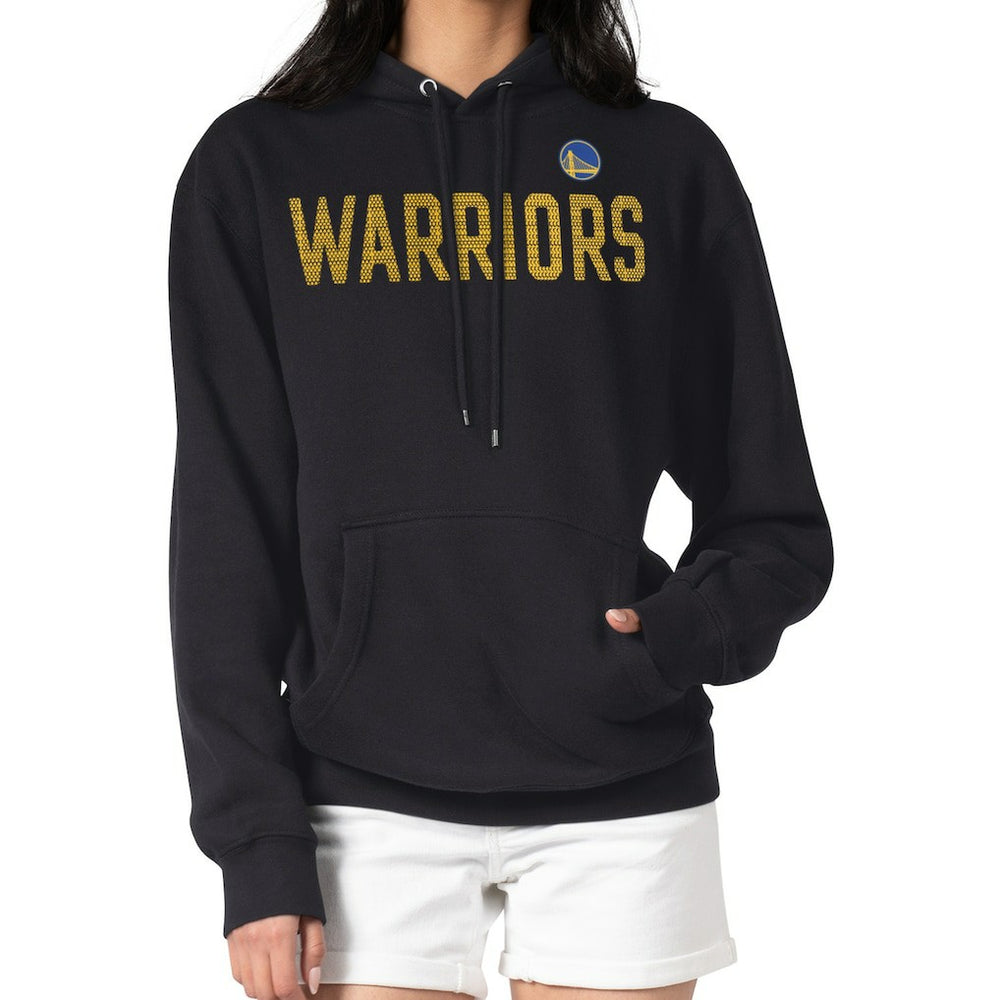 Golden State Warriors G-III 4Her by Carl Banks Women's Dot Print Pullover Hoodie Black - NBA