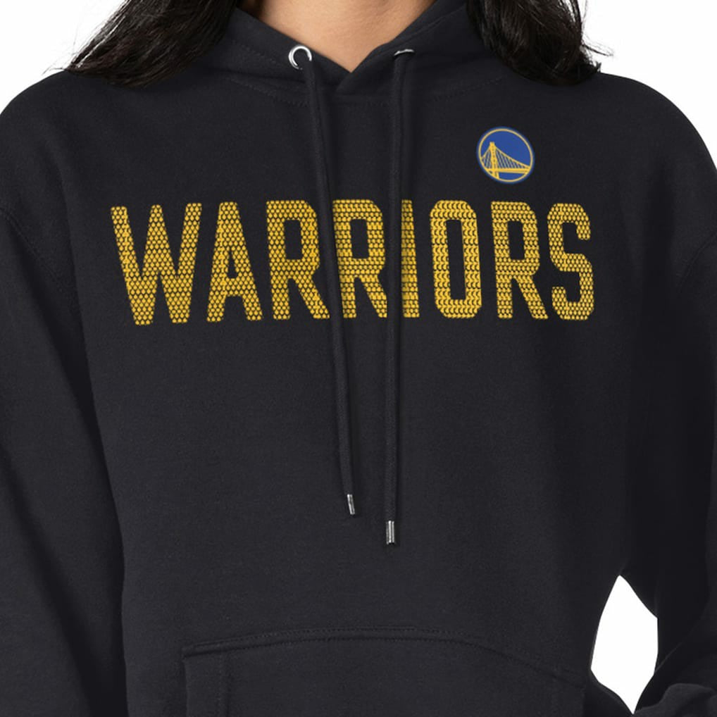 Golden State Warriors G-III 4Her by Carl Banks Women's Dot Print Pullover Hoodie Black - NBA