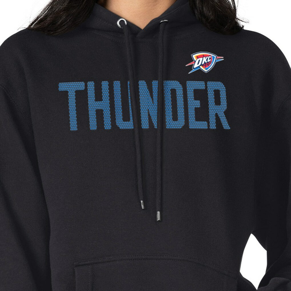 Oklahoma City Thunder G-III 4Her by Carl Banks Women's Dot Print Pullover Hoodie Black - NBA