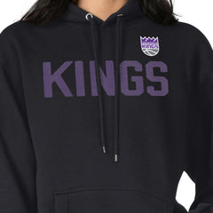 Sacramento Kings G-III 4Her by Carl Banks Women's Dot Print Pullover Hoodie Black - NBA
