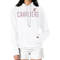 Cleveland Cavaliers G-III 4Her by Carl Banks Women's Dot Print Pullover Hoodie White - NBA