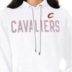 Cleveland Cavaliers G-III 4Her by Carl Banks Women's Dot Print Pullover Hoodie White - NBA
