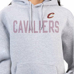 Cleveland Cavaliers G-III 4Her by Carl Banks Women's Dot Print Pullover Hoodie Heather Gray - NBA