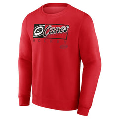 Carolina Hurricanes Fanatics Focus Fleece Pullover Sweatshirt - Red - NHL