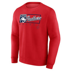 Florida Panthers Fanatics Focus Fleece Pullover Sweatshirt - Red - NHL