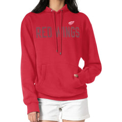 Detroit Red Wings G-III 4Her by Carl Banks Women's Dot Print Pullover Hoodie - Red - NHL
