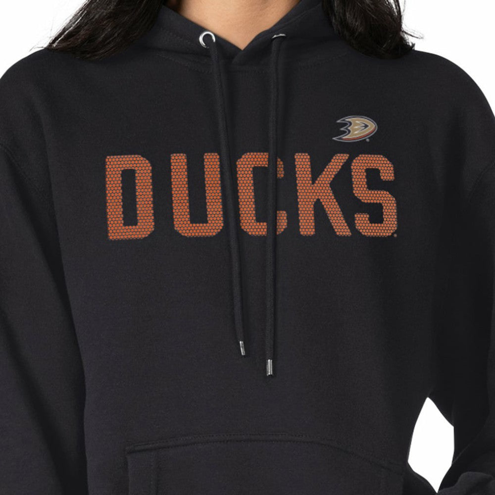 Anaheim Ducks G-III 4Her by Carl Banks Women's Dot Print Pullover Hoodie - Black - NHL