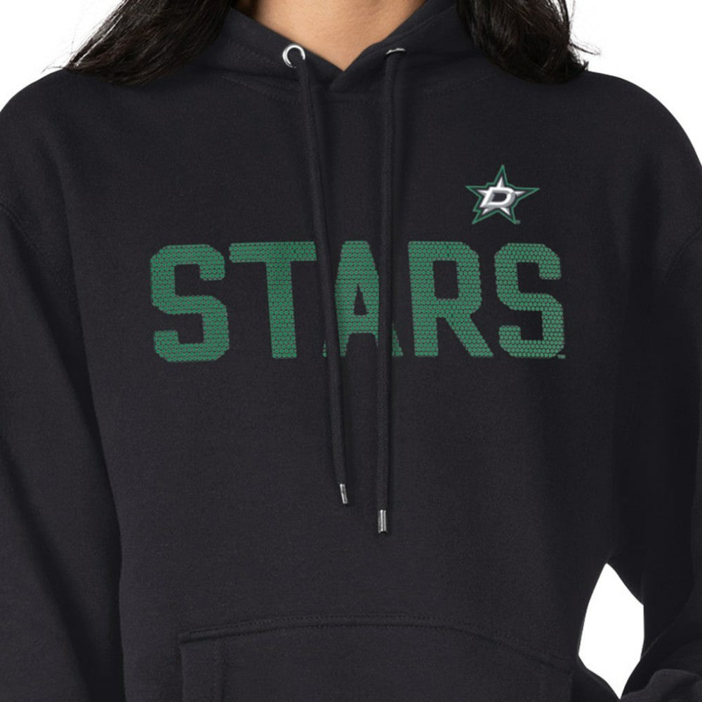 Dallas Stars G-III 4Her by Carl Banks Women's Dot Print Pullover Hoodie - Black - NHL